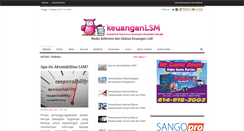 Desktop Screenshot of keuanganlsm.com